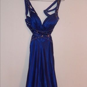 Navy Prom Dress