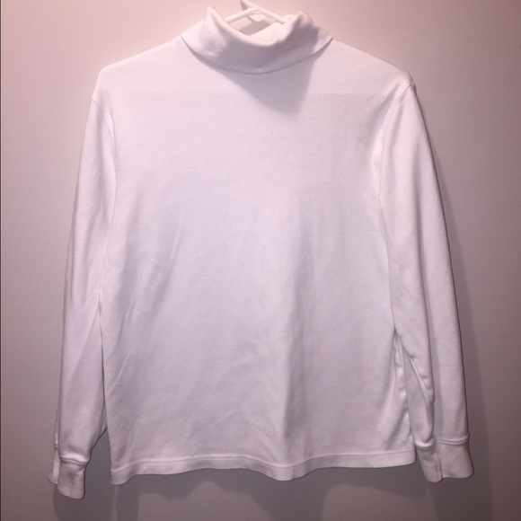 White Croft & Barrow Turtleneck