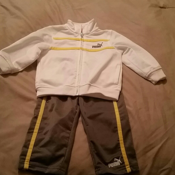 Puma boys track suit