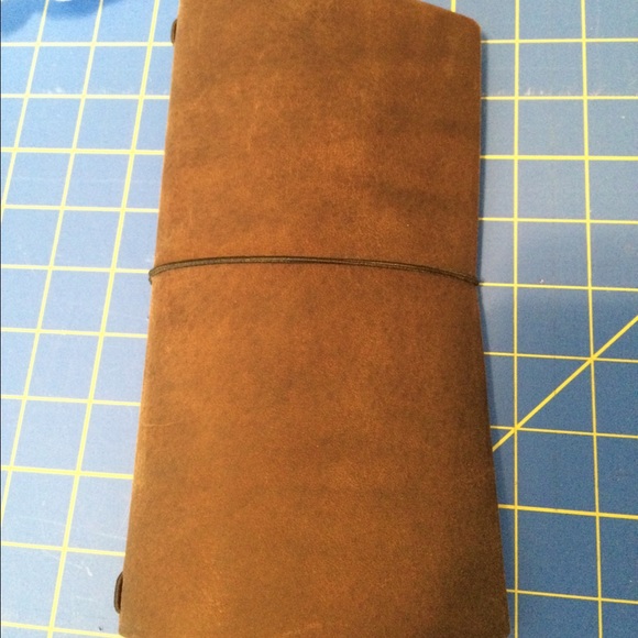 Hand made travelers notebook