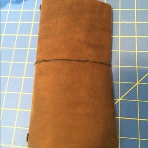 Hand made travelers notebook