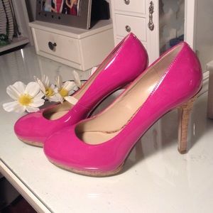 Nine West Hot Pink Heels 👠
