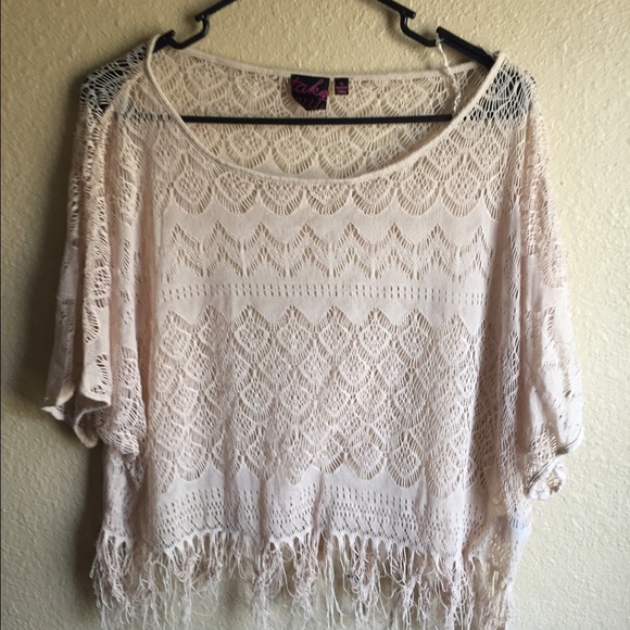 Crochet short sleeve - Picture 1 of 3