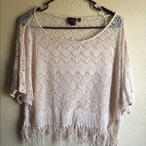 Crochet short sleeve