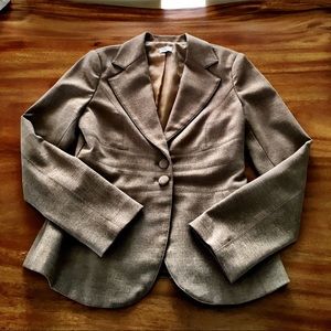 Beige Blazer by Suzy Shier. Size 5/6