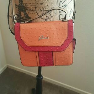 Ostrich Authentic Guess purse