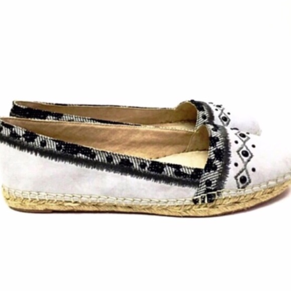 House Of Harlow 1960 Gray 'Kat' Kid Suede Flat-New - Picture 2 of 4