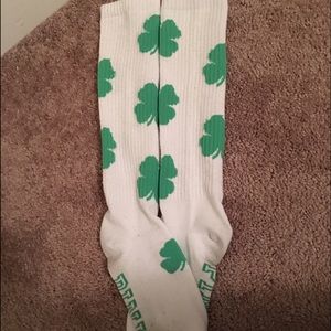 St. Patrick's day PINK socks