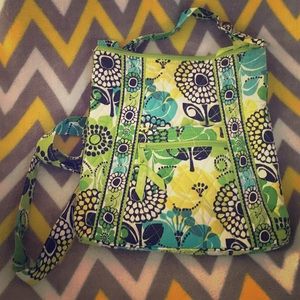 Vera Bradley Lime's Up Print Hipster Crossbody Bag