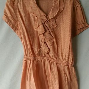 Peach blouse