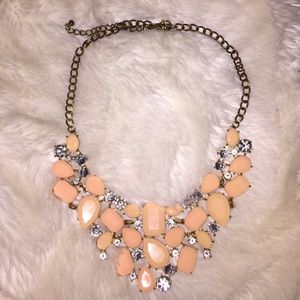 Jewel detail necklace