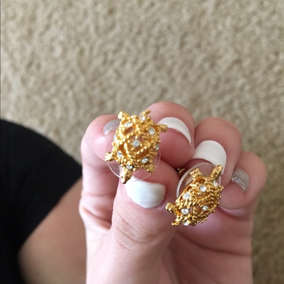 Kate spade turtle earrings