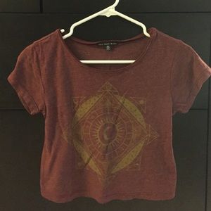 Red astrology shirt