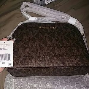 HOLD... MK Cindy Signature Large Dome Crossbody