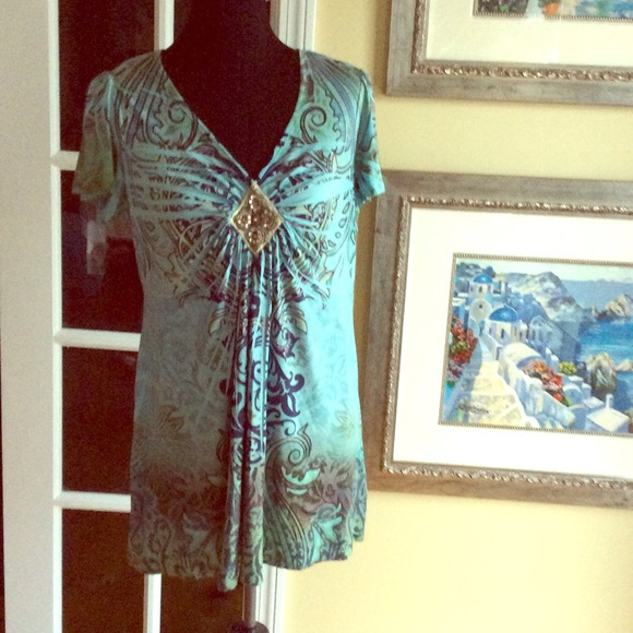 Apt. 9 Tops - Apt 9 top sz 1X