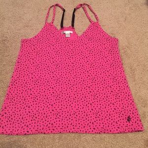 Volcom Pink Print Top