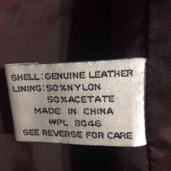Men's Alfani genuine leather jacket - Picture 3 of 4
