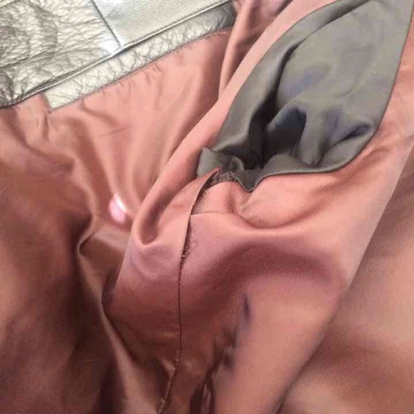Men's Alfani genuine leather jacket - Picture 4 of 4