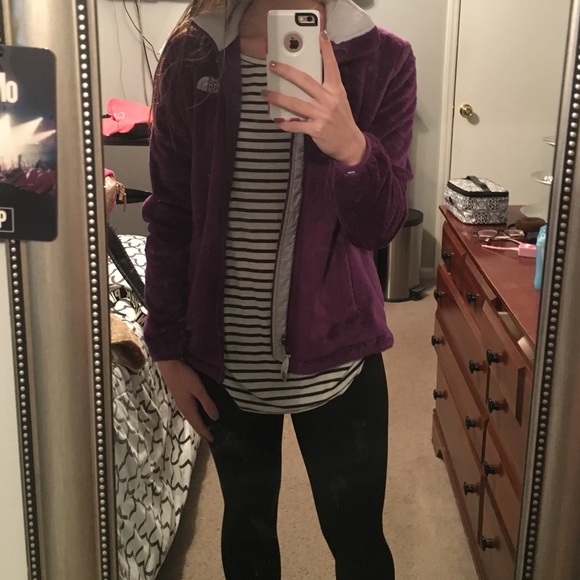 Purple North Face Jacket
