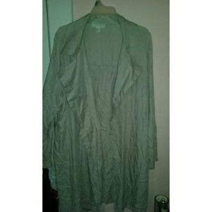 Trench cardigan
