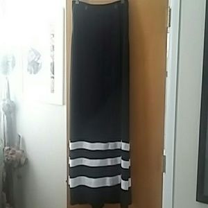 L.A.M.B. trouser maxi skirt