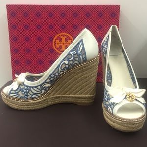 Tory Burch Lucia Wedge Espadrille