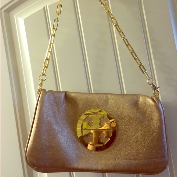 Inspired gold on gold purse