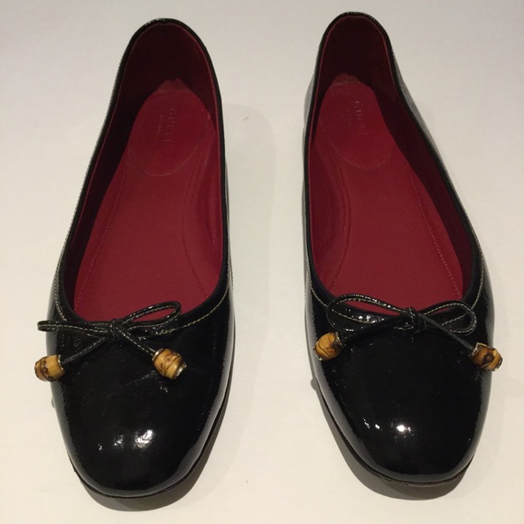 📌SOLD📌 GUCCI "BAMBOO BOW" SHOE - Picture 2 of 4