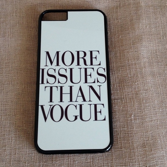 From Vintage and Beyond Accessories - More Issues than Vogue iPhone 6 hard case