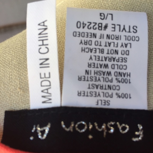 Coral Casual Classic Style Blouse! - Picture 5 of 5