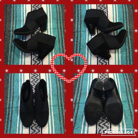 Kenneth Cole Reaction Black Suede Booties - Picture 2 of 4
