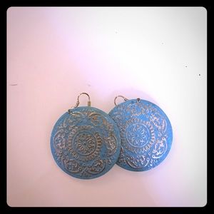Boho Blue Earrings