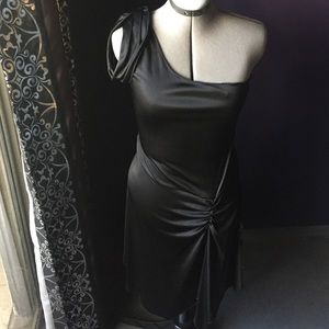 Gorgeous Black One Shoulder Dress
