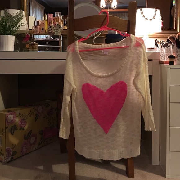 Heart sweater