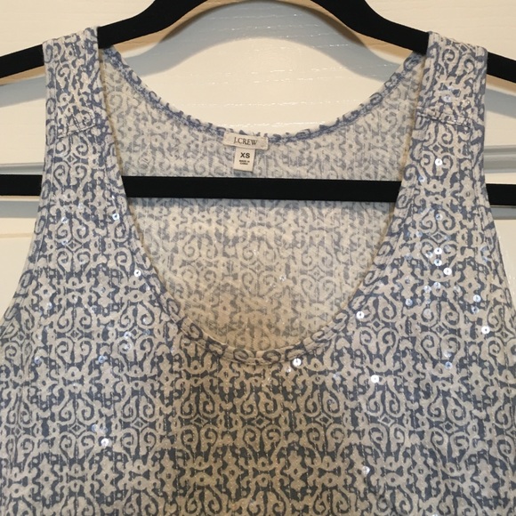 [SOLD] J. Crew Fully Sequin Tank!