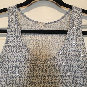 [SOLD] J. Crew Fully Sequin Tank!