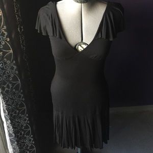 Armani Exchange Black Flirty Dress