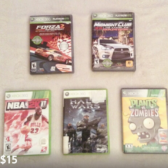 Assorted XBOX Games
