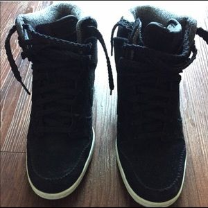 Nike dunk wedges size 6