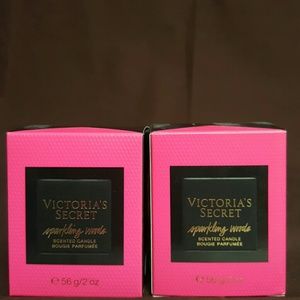 Victoria' Secret Sparkling Woods Votive Candles X2