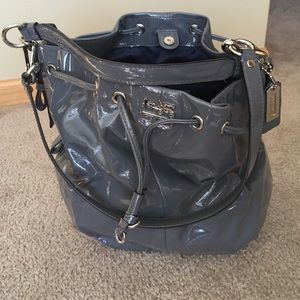 Patent leather Coach bag!