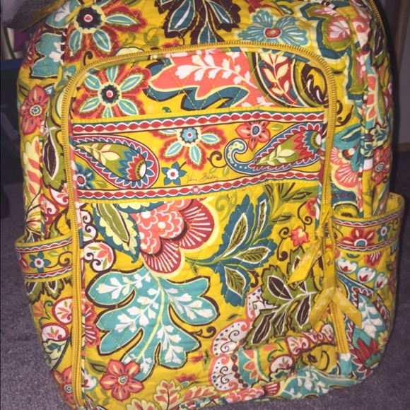 Vera Bradley Provencal Pattern Back Pack