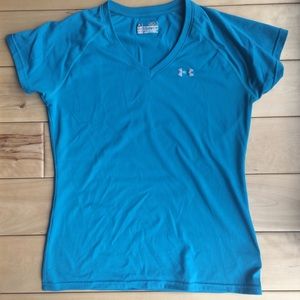 Under Armour turquoise workout shirt