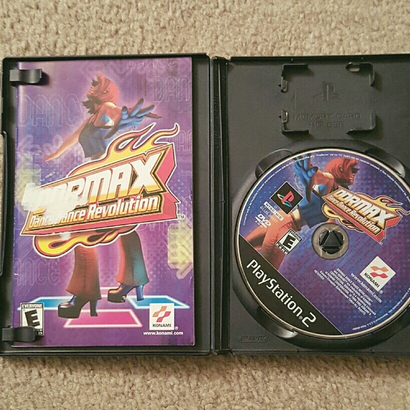 PS 2 "Dance max game"