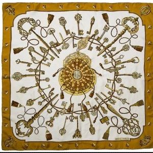 Hermès Les Cles Scarf