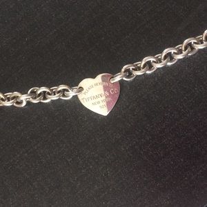 AUTHENTIC Tiffany's heart bracelet