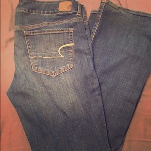 American Eagle artist super stretch jeans