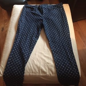 J Crew Toothpick ankle jeans