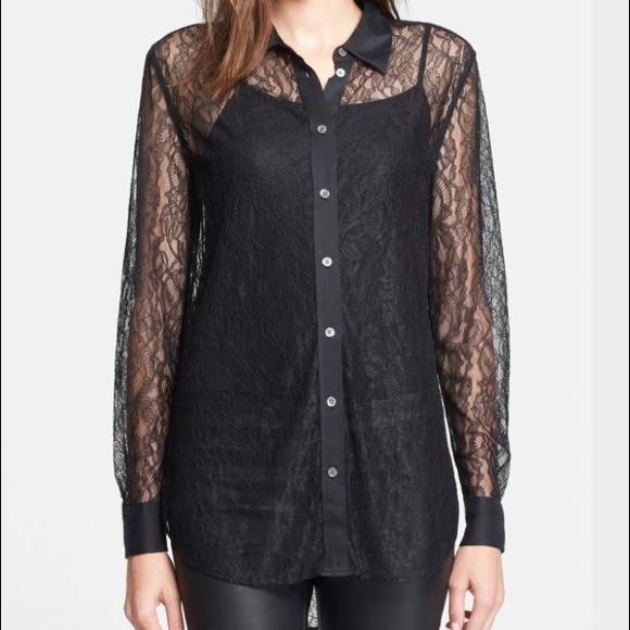 Equipment Reese Lace Top XS