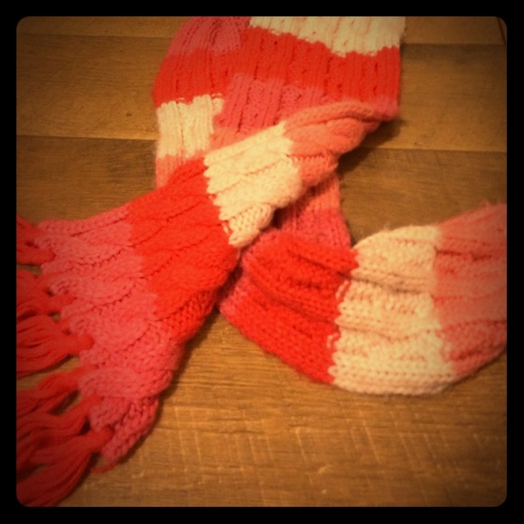 Red,White and Pink Scarf